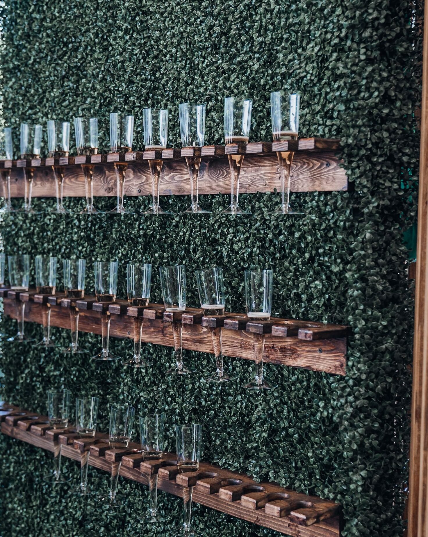 Champagne Wall